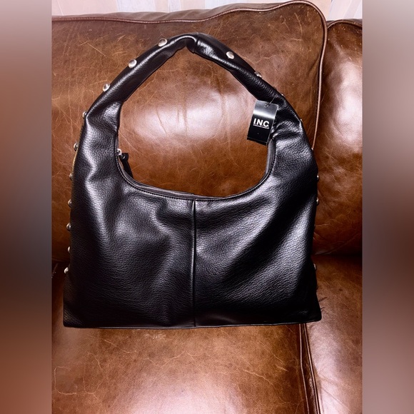 I.N.C. Nyrah Stud Large Hobo Bag - Picture 2 of 9